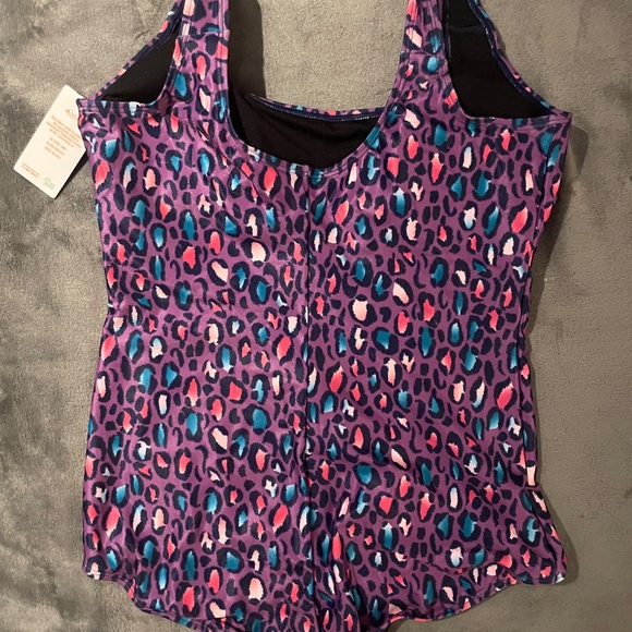 Leopard Chlorine Resistant Swimsuit - Picture 2 of 5